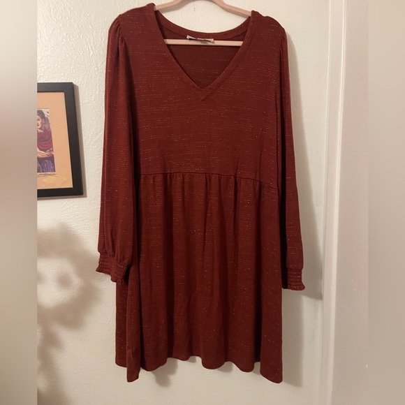 Rust Loft dress, XL - Picture 1 of 6